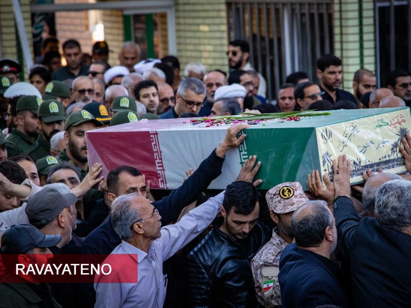 تشییع ۵ شهید خوش‌نام دفاع مقدس در گرگان
