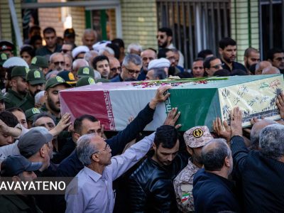 تشییع شهید خوش‌نام دفاع مقدس در گرگان
