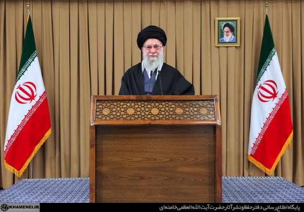 سخنرانی تلویزیونی رهبر انقلاب خطاب به ملت ایران