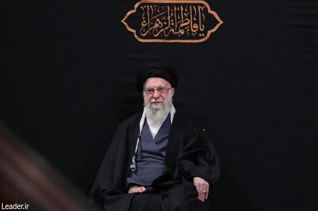 دومین شب مراسم عزاداری شهادت حضرت فاطمه(س) با حضور رهبر انقلاب